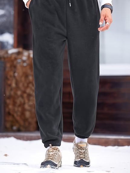 2 Pack Women'S Sweatpants Soft Pants Heavyweight Pants For Lounge Running Athletic Running Jogger Pants